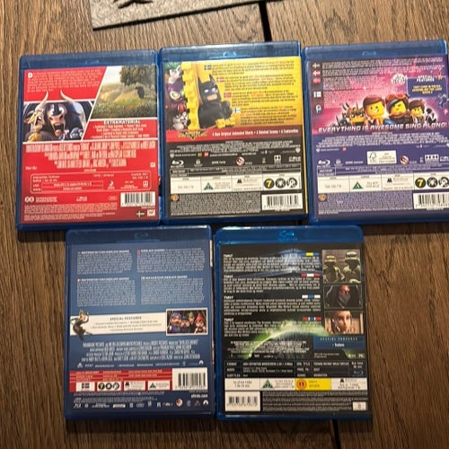 Blu-ray-filmer: Ferdinand, The Lego Batman Movie, The Lego Movie 2, Sherlock