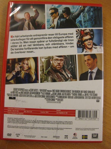 UNFINISHED BUSINESS - VINCE VAUGHN, TOM WILKINGSON - DVD 2015