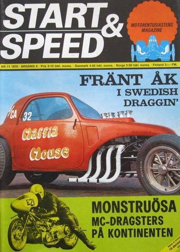 Start & Speed 1970-11 Mustang 1965..Jet Dragster..Dragbike