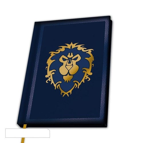 WORLD OF WARCRAFT ALLIANCE A5 ANTECKNINGSBOK Merchandise Merch