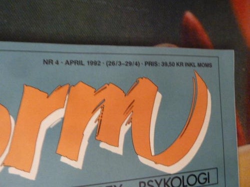 I FORM, 4 - 1992, TIDNING