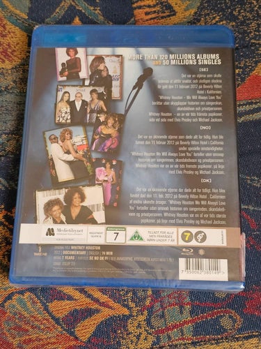 Whitney Houston - We Will Always Lov BLU-RAY INPLASTAD (SvText)