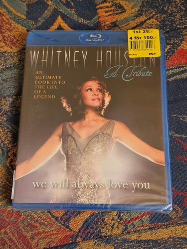 Whitney Houston - We Will Always Lov BLU-RAY INPLASTAD (SvText)