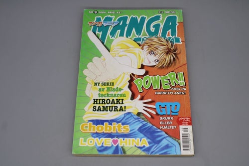 Manga Mania Nr 9 2004 - Manga på Svenska