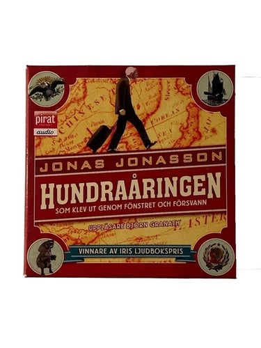 Hundraåringen som klev ut genom fönstret och försvann Ljudbok CD-bok