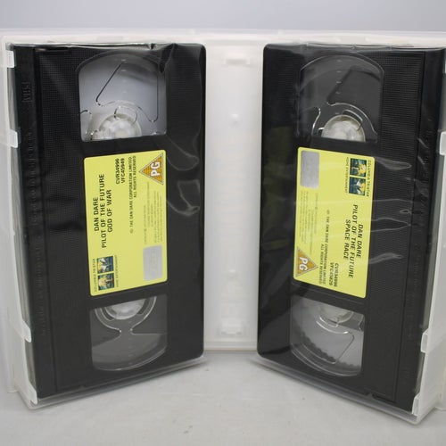 Dan Dare : Pilot of the Future (UK Utgåva) Ny Inplastad Dubbel VHS