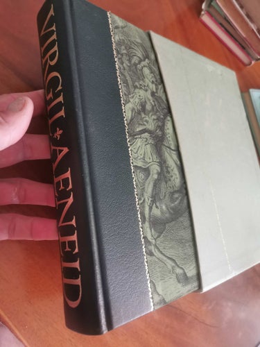 The aeneid folio society Virgil half-leather Dryden
