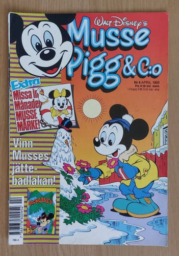 Musse Pigg & C:o 1989: nr 4