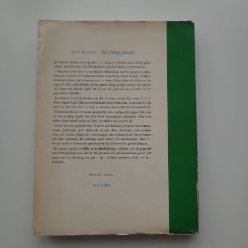 Ett fattigt paradis av Jens Bjerre, 1960
