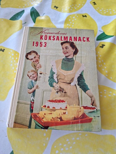 Husmoderns Köksalmanack 1953 Original