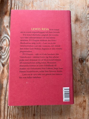 Lewis resa av Per Olov Enquist, 2001