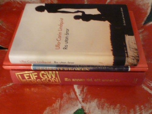 BOK, 3 STYCKEN BÖCKER, LEIF GW PERSSON, ULLA-CARIN LINDQUIST, ERLING MATZ