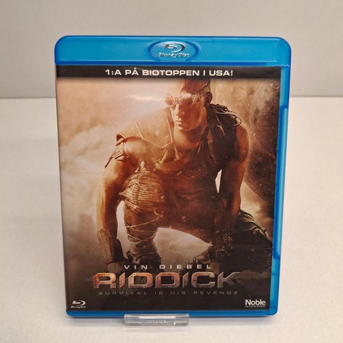 Riddick - Vin Diesel - Blu-ray film, Svensk text, Fint skick