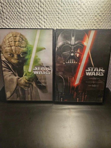 Star Wars Kompletta Samlingen | Originaltrilogin + Prequeltrilogin | 6 fi