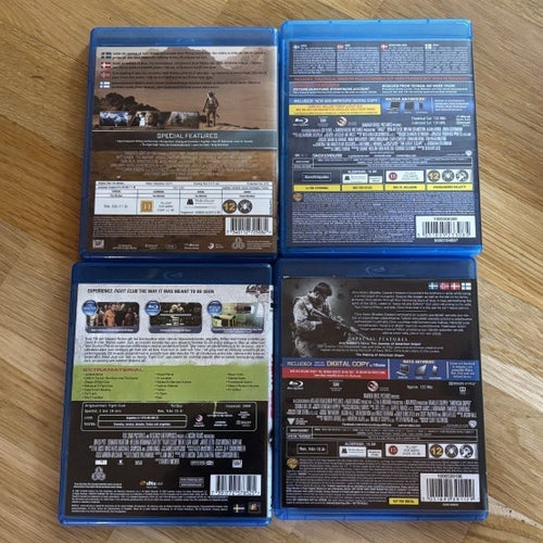 Blu-ray-filmer: The Martian, Argo, Fight Club, American Sniper