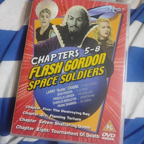 Flash Gordon Space Soldiers Chapters 5-8 DVD