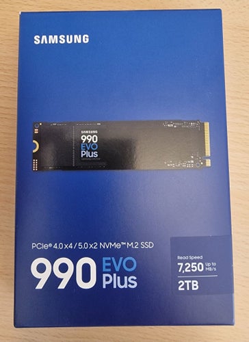 Samsung 990 EVO Plus PCIe 4.0/5.0 NVMe M.2 SSD 2TB