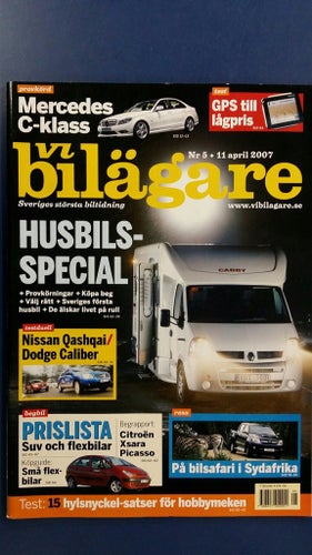 Vi bilägare 5 2007: Nissan Qashqai, Dodge Caliber, beg Citroën Xsara Picasso