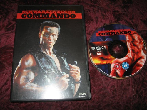 COMMANDO (ARNOLD SCHWARZENEGGER,DAN HEDAYA) DVD