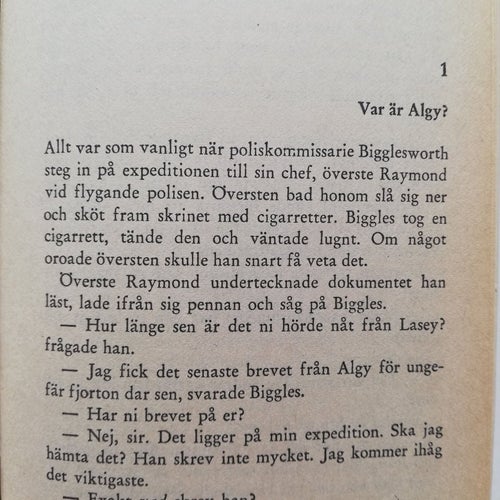 BIGGLES OCH DJUNGELFLYGARNA, W. E. JOHNS 1975