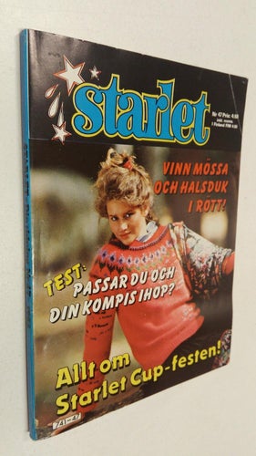 Starlet 1982 nr 47 Idolbild Hair Cut 100, Kid Creole. Very Good plus