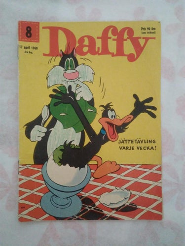 Daffy 1960 nr 8. Very Good plus
