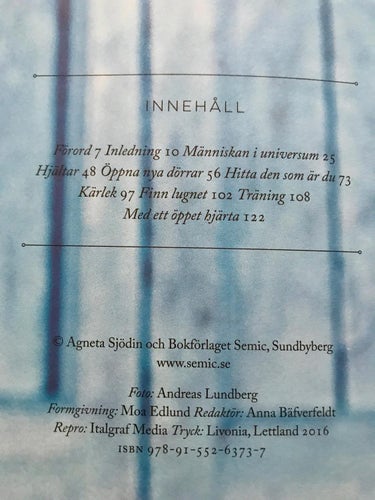 FRÅN HJÄRTAT Agneta Sjödin 2016