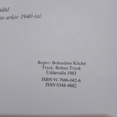 Bohusläns samhälls- och näringsliv 4. Konservindustrin. bok. Very Fine plus