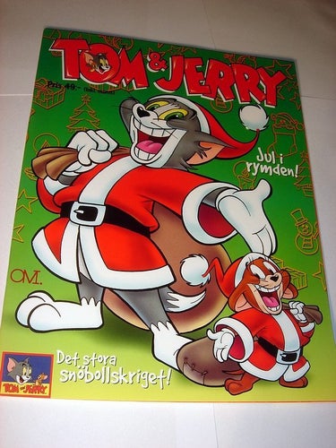 TOM & JERRY JULALBUM !! NY OLÄST !!!
