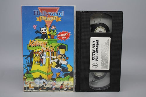 Hollywood Classics : Katten Felix och fåglarna , Svenskt tal (VHS)