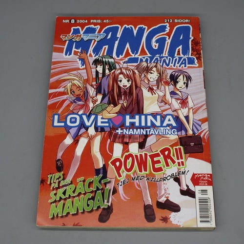 Manga Mania Nr 8 2004 - Manga på Svenska