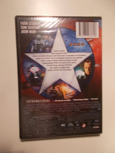 CAPTAIN AMERICA Svensk Inplastad DVD 2011 Marvel