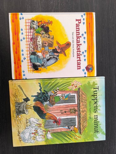 Pannkakstårtan Pettson och Findus Tuppens minut