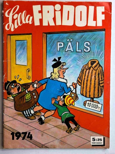 Lilla Fridolf Julalbum 1974: VG