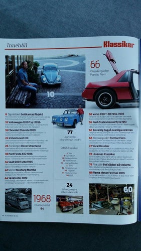 Klassiker 9 2019: Volvo 850 T-5R, Nash 1951, Pontiac Fiero köpguide, VW 1200 -56