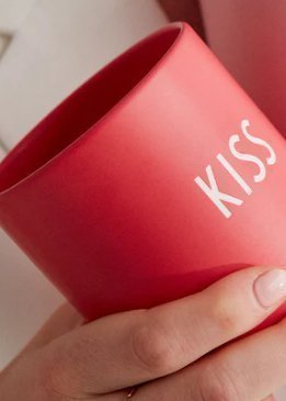 Design Letters Kop - Kiss - 1 stk. kop