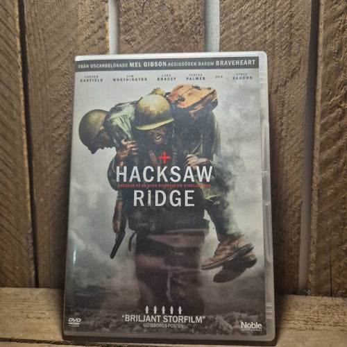 Hacksaw Ridge DVD