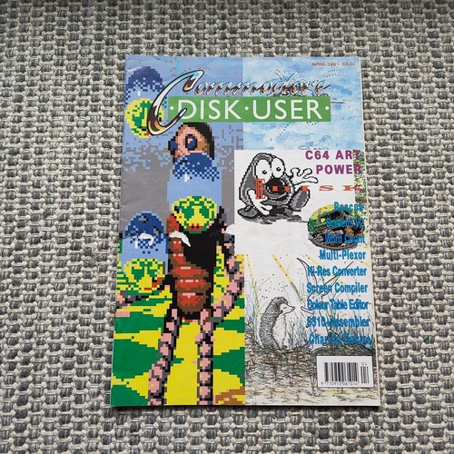 *UTFÖRSÄLJNING* Commodore Disk User - April 1991