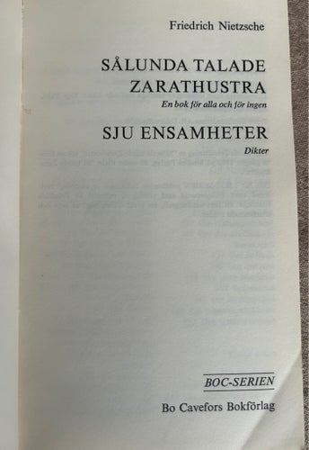 4 Böcker av och om Friedrich Nietzsche