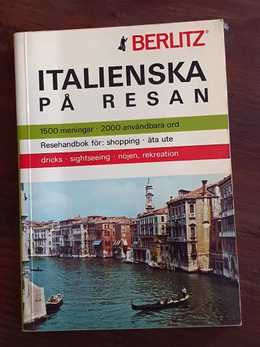 Italienska på resan av Berlitz