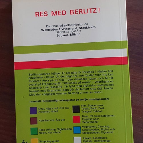 Italienska på resan av Berlitz