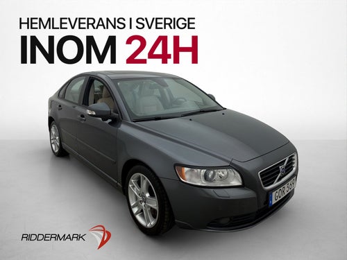 Volvo S40 2.4 Summum Taklucka BLIS Skinn Drag P-Sensorer