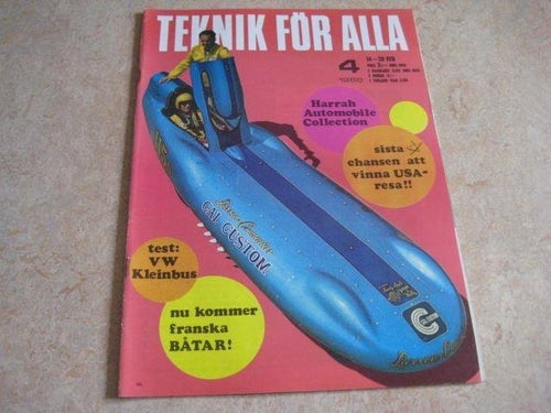 TEKNIK FÖR ALLA NR 4 1968 TEST: VW KLEINBUS.