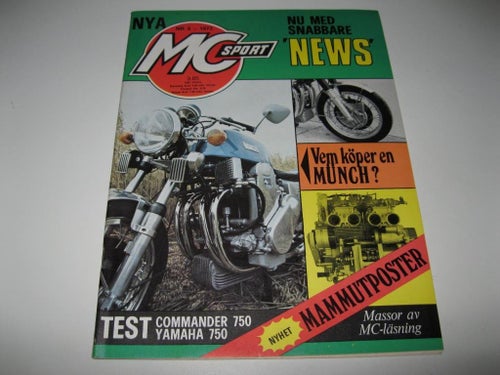 Mc Sport 1973-5 Münch..Yamaha TX 750..Norton Interstate 750