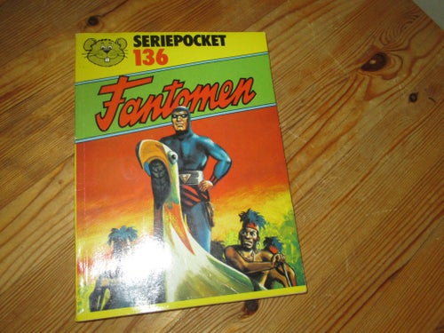 SERIEPOCKET 136 FANTOMEN TRYCKT 1984