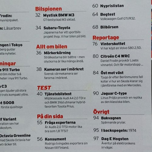 Teknikens Värld nr 25 2009: Porsche 911 Turbo, Toyota Prius, BMW 316d, Audi A4
