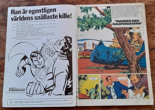 Razzia / Nr 5 - 1972 / Med G-Man 33 Bob Kelly / George C. Scott