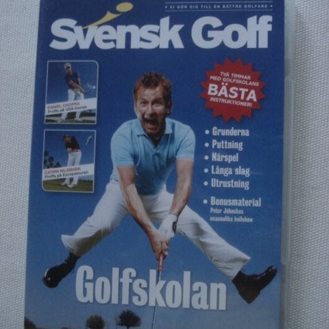 DVD Svensk Golf - Golfskolan