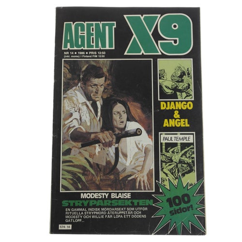 Agent X9 - 1986 - NR 14 - Modesty Blaise : Stryparsekten