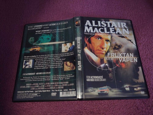 Fruktan är mitt vapen (DVD, Barry Newman) - Alistair MacLean - Fear is the key